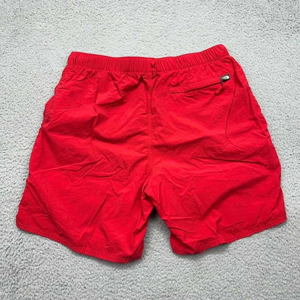 The North Face AU2F Mens Medium Long Outdoor Water Sports‎ Red Shorts T183